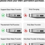 BENFEI Laptop Stand with USB C 6in1 Docking Station, HDMI 4K@60Hz,Gigabit Ethernet, 100W Power Delivery, 10Gbps 1*USB C 3.2 and 2*USB A 3.2 Compatible with MacBook Pro/Air, iPad Pro, XPS, Thinkpad