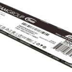 TEAMGROUP MP44L 500GB SLC Cache NVMe 1.4 PCIe Gen 4×4 M.2 2280 Laptop&Desktop SSD (R/W Speed up to 5000/2500MB/s) TM8FPK500G0C101