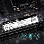 TEAMGROUP MP44L 500GB SLC Cache NVMe 1.4 PCIe Gen 4×4 M.2 2280 Laptop&Desktop SSD (R/W Speed up to 5000/2500MB/s) TM8FPK500G0C101