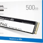 TEAMGROUP MP44L 500GB SLC Cache NVMe 1.4 PCIe Gen 4×4 M.2 2280 Laptop&Desktop SSD (R/W Speed up to 5000/2500MB/s) TM8FPK500G0C101