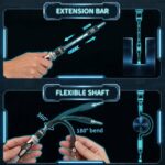 SHOWPIN 122 in 1 Precision Computer Screwdriver Kit, Laptop Screwdriver Sets with 101 Magnetic Drill Bits, Computer Accessories, Electronics Tool Kit Compatible for Tablet, PC, iPhone, PS4 Repair