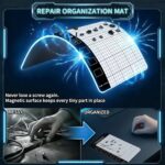 SHOWPIN 122 in 1 Precision Computer Screwdriver Kit, Laptop Screwdriver Sets with 101 Magnetic Drill Bits, Computer Accessories, Electronics Tool Kit Compatible for Tablet, PC, iPhone, PS4 Repair