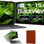 Blackview Laptop Screen Extender, 1.7lbs Ultra-Light & 0.17″ Ultra-Slim, 15.6″ FHD 1080P IPS Portable Laptop Monitor Extender,Travel Dual Monitor for 14-17″,Plug & Play for Windows/Mac/Android/Switch