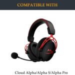 Cloud Alpha Buckles as Same as OEM Hinge Clamps Side Covers Parts Replacement for HyperX Cloud Alpha/Alpha S/Alpha Pro Wireless Gaming Headsets
