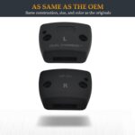 Cloud Alpha Buckles as Same as OEM Hinge Clamps Side Covers Parts Replacement for HyperX Cloud Alpha/Alpha S/Alpha Pro Wireless Gaming Headsets