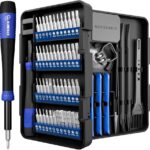 STREBITO Small Precision Screwdriver Set 64-piece with Torx, Triwing, Pentalobe, Electronics Repair Tool Kit for Computer, PC, Laptop, Macbook, Tablet, Phone, PS5, XBOX, Switch, Glass, Ring Doorbell