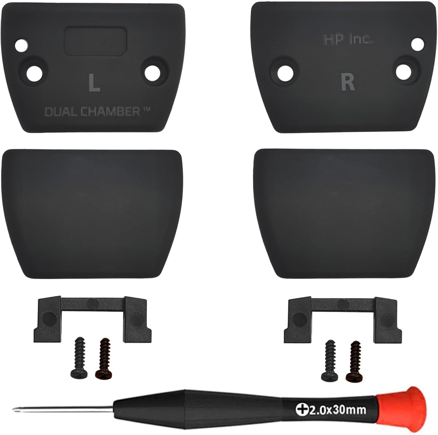 Cloud Alpha Buckles as Same as OEM Hinge Clamps Side Covers Parts Replacement for HyperX Cloud Alpha/Alpha S/Alpha Pro Wireless Gaming Headsets