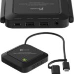 j5create Wireless Extender for USB Webcam, Microphones, or Speakers, Ideal for Streaming & Conferencing, No USB Mouse/Keyboard Compatibility (JVW120)