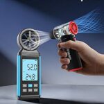 GOOLOO F3 Compressed Air Duster, 150000RPM Duster for Cleaning, 3-Gear Rechargeable Electric Air Blower with Fast Charging, Cordless Mini Blower for PC, Computer, Car, Keyboard, Outdoor