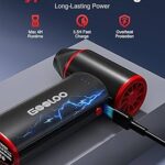 GOOLOO F3 Compressed Air Duster, 150000RPM Duster for Cleaning, 3-Gear Rechargeable Electric Air Blower with Fast Charging, Cordless Mini Blower for PC, Computer, Car, Keyboard, Outdoor