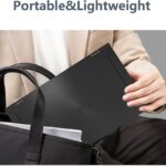 Laptop Screen Extender Dual 15.6″ FHD Portable Monitor 1080P Folding Triple Monitor for Wins, Mac OS 360° Rotation with Kickstand USB C Travel Extended Computer Display