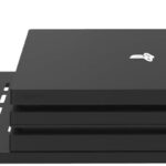 JINGCHENGMEI Under Desk Computer Mount for Small Form Factor SFF Computers and PCs,Using Space 17.3″ x H 4″ x D 12″, Compatible with PlayStation 4, PS4 Slim, PS4 Pro,Gaming Under Desk(4inch High