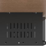 JINGCHENGMEI Under Desk Computer Mount for Small Form Factor SFF Computers and PCs, W 17.3″ x H 6.5″ x D 12″, Compatible with PlayStation 4, PS4 Slim, PS4 Pro for Under Desk Gaming (6.5inch High)