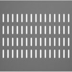 JINGCHENGMEI Under Desk Computer Mount for Small Form Factor SFF Computers and PCs, W 17.3″ x H 6.5″ x D 12″, Compatible with PlayStation 4, PS4 Slim, PS4 Pro for Under Desk Gaming (6.5inch High)