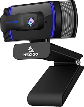 NexiGo N930AF Webcam with Microphone for Desktop, Autofocus, Webcam for Laptop, Computer Camera, 1080p HD USB Web Camera, Compatible with Zoom/Switch 2/Teams/Webex