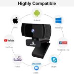 NexiGo N930AF Webcam with Microphone for Desktop, Autofocus, Webcam for Laptop, Computer Camera, 1080p HD USB Web Camera, Compatible with Zoom/Switch 2/Teams/Webex