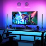 Govee RGBIC Gaming Light Bars H6047 with Smart Controller, Wi-Fi Smart LED Gaming Lights with Music Modes and 60+ Scene Modes Built, Works with Alexa & Google Assistant, Game Room Lights Decor