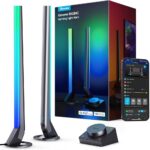 Govee RGBIC Gaming Light Bars H6047 with Smart Controller, Wi-Fi Smart LED Gaming Lights with Music Modes and 60+ Scene Modes Built, Works with Alexa & Google Assistant, Game Room Lights Decor
