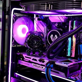 Vetroo LED Strip for PC, 21.7-inch 5V 3-Pin ARGB Light Bar, Chassis Lighting for Aura SYNC, Gigabyte RGB Fusion, MSI Mystic Light Sync with 8 Bracket