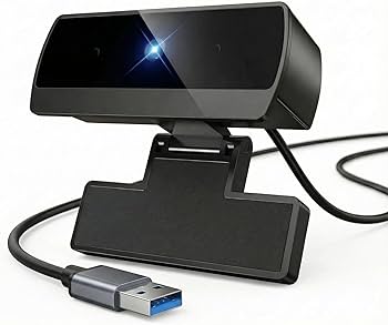 1080P Webcam with Microphone, Full HD Video Calling Web Camera, HD Light Correction Streaming Webcam for Zoom/Skype/Teams, Plug and Play PC Camera Web cam for Windows & Mac