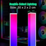 GIM KB-14 RGB PC Light Strip for Gaming Case, Compatible with GIM Hub, Magnetic Addressable LED Strip Kit, 5V ARGB 4Pin Header for Asus Aura, Asrock LED, Gigabyte RGB Fusion, MSI Mystic Light- 0.98ft