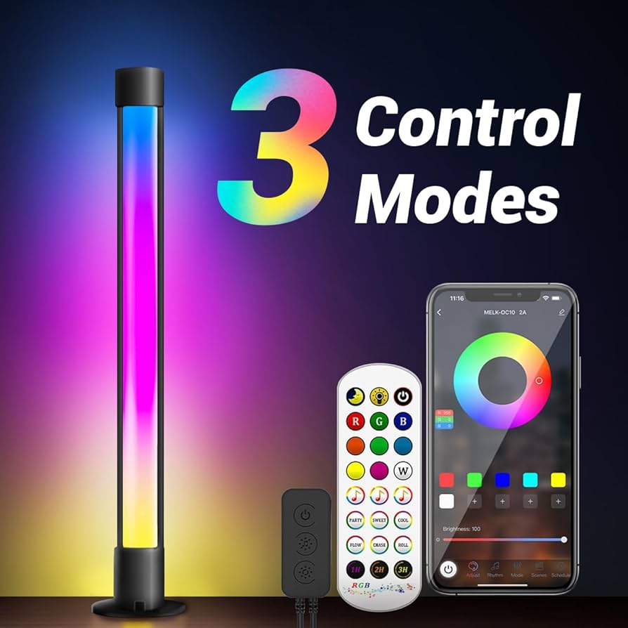 Smart Gaming Light Bar Ambient Lighting, LED Backlights with Scene and Music Sync for Game Monitor, PC, TV, Room Decoration Valentine’s Day Gift