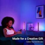 Smart Gaming Light Bar Ambient Lighting, LED Backlights with Scene and Music Sync for Game Monitor, PC, TV, Room Decoration Valentine’s Day Gift