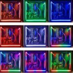 airgoo Addressable RGB PC LED Strip, AG-NEON-LS1 Diffused Silicon Rubber Tube Neon Strip, for 5V 3-pin argb Header or AG-DRGB16 SignalRGB Controller(Not Included), Come with Magnetic Brackets