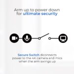 ProHello 4K HD Webcam with Eye Contact, Windows Hello Facial Recognition, Noise Cancelling Mics, USB Plug & Play for Mac, PC & Linux, Works with Zoom, Teams, Meet, Video Calls