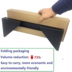 JINGCHENGMEI 2 Pack of 19 Inch 4U Heavy Duty Vertical Wall Mountable Rack and 125 lb Wall Mountable Server Rack (2)