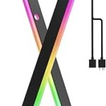 AsiaHorse ARGB Light Strip for Motherboard, 24 Independent Addressable RGB, 5V 3-pin Aura Sync, Lightsaber-X Led PC Parts Kit Compatible with Micro-ATX