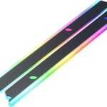 AsiaHorse ARGB Light Strip for Motherboard, 24 Independent Addressable RGB, 5V 3-pin Aura Sync, Lightsaber-X Led PC Parts Kit Compatible with Micro-ATX