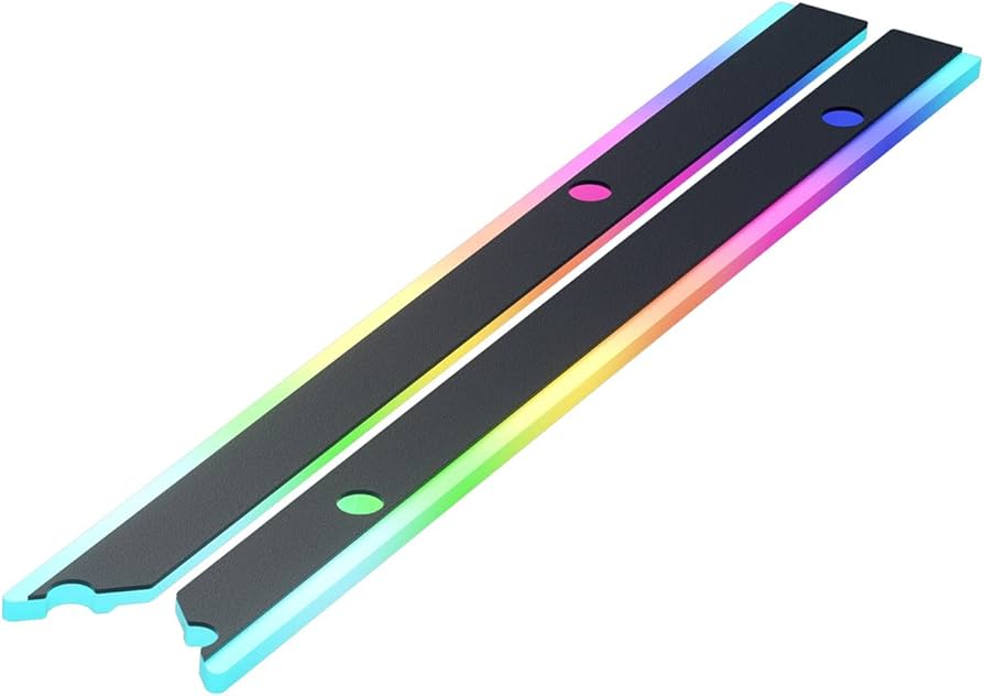 AsiaHorse ARGB Light Strip for Motherboard, 24 Independent Addressable RGB, 5V 3-pin Aura Sync, Lightsaber-X Led PC Parts Kit Compatible with Micro-ATX