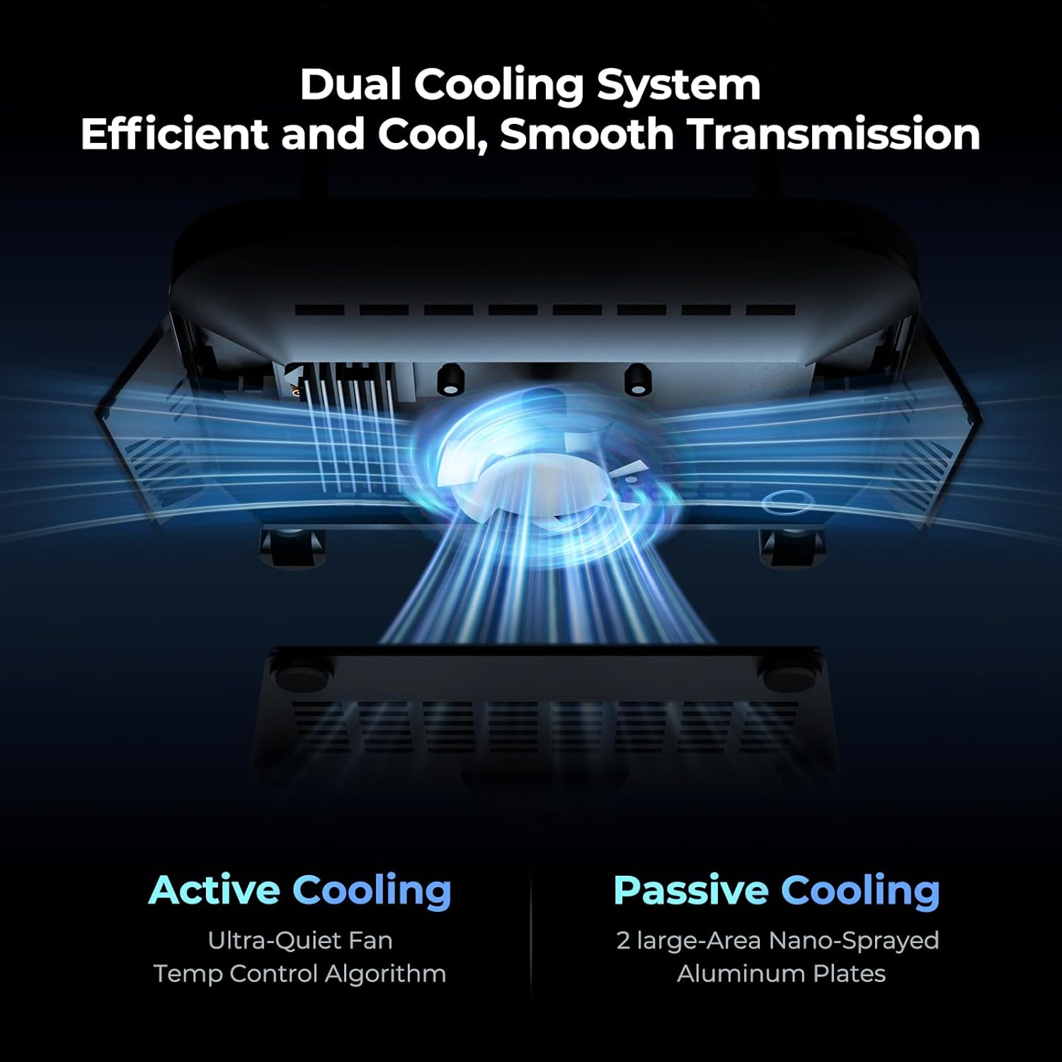 Wireless HDMI Transmitter and Receiver 4K 30HZ, 1000 FT, HDMI Loop-Out, IR Extend, Dual Cooling Systems, 9 Channels, 1 TX to 3 RXS, Streaming from STB, PC, DVD, CCTV to TV, Projector, Monitor