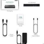 Plugable USB C Triple Display Docking Station | 100W PD, 3x HDMI (1x 4K 30Hz, 2x 1080p 60Hz), 6x USB 5Gbps Ports | Windows, macOS, ChromeOS Compatible – Enhance Productivity with Multi-Monitor Support