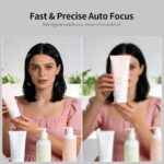 TOALLIN 4K UHD Webcam for PC, Windows Hello Compatible Web Camera, Facial Recognition, Autofocus, Built-in Mic & Privacy Shutter, USB Webcam for Laptop/Desktop, Online Meetings, Streaming, Video Calls