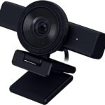 Razer Kiyo V2 Streaming Webcam: (4K 30, 1080p 60) FPS – AI Powered Auto-Framing – Built-in Microphone – Ultrawide Angle Lens – Privacy Cover – Works with OBS, Xsplit, Discord, Zoom, Teams – Black