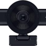 Razer Kiyo V2 Streaming Webcam: (4K 30, 1080p 60) FPS – AI Powered Auto-Framing – Built-in Microphone – Ultrawide Angle Lens – Privacy Cover – Works with OBS, Xsplit, Discord, Zoom, Teams – Black