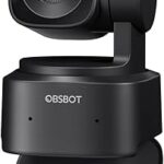 OBSBOT Tiny SE 1080P 100FPS Webcam for PC, AI Tracking PTZ Streaming Camera with 1/2.8″ Sensor, Gesture Control, Dual ISO, Staggered HDR, Web Camera for Desktop Computer, Laptop, Meeting, Video Calls
