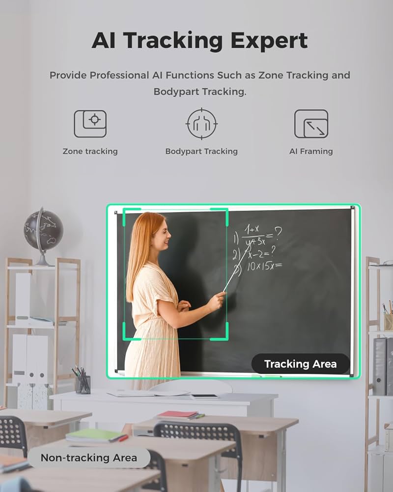 OBSBOT Tiny SE 1080P 100FPS Webcam for PC, AI Tracking PTZ Streaming Camera with 1/2.8″ Sensor, Gesture Control, Dual ISO, Staggered HDR, Web Camera for Desktop Computer, Laptop, Meeting, Video Calls