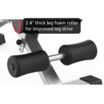 Yoleo Adjustable Weight Bench for Full Body Workout; Foldable Bench Press Bench of Home Gym Strength Training; Incline Decline Flat Utility Workout Bench with Quick Folding& Fast Adjustment (Black)