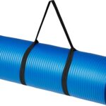 Amazon Basics Extra Thick Exercise Yoga Mat with Carrying Strap