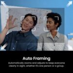 Insta360 Link 2C Pro – 4K Webcam for PC/Mac, 1/1.3” Sensor, Low-Light, Auto Framing, HDR, Directional Noise-Canceling Mics, Supports Stream Deck, Zoom, Teams, Twitch for Streaming or Meetings