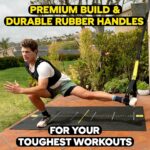TRX Pro3 Home Gym System – Professional-Grade Suspension Trainer for Strength Training, HIIT, Cardio & Full-Body Workouts, Durable Design with Indoor & Outdoor Anchors