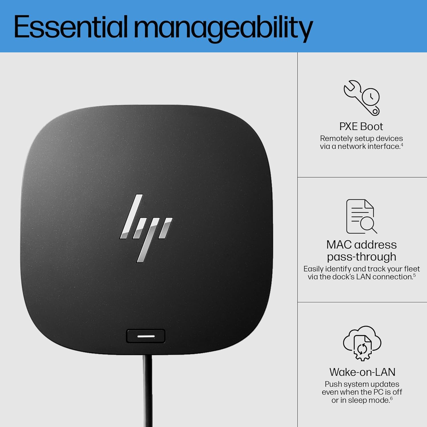 HP USB-C Dock G5-11-in-1 Adapter for Both USB-C and Thunderbolt-Enabled Laptops, PCs, & Notebooks – for Charging, Networking, or Data Transfers – Great for Secure & Remote Management,Black