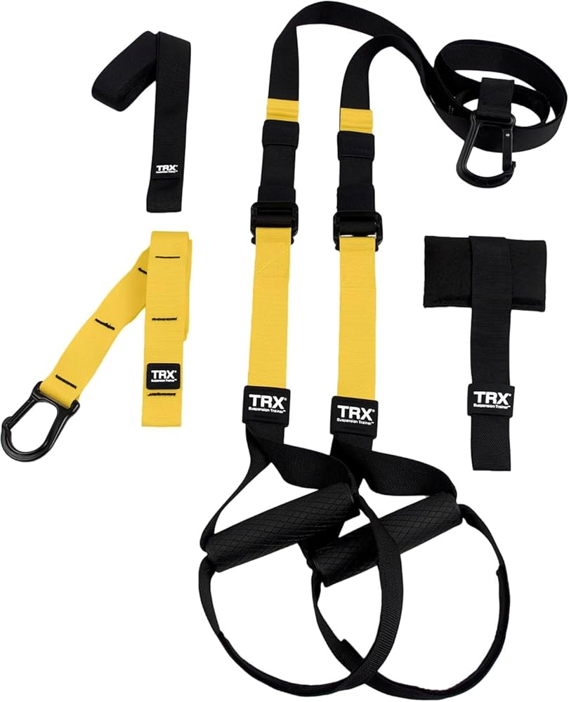 TRX Pro3 Home Gym System – Professional-Grade Suspension Trainer for Strength Training, HIIT, Cardio & Full-Body Workouts, Durable Design with Indoor & Outdoor Anchors