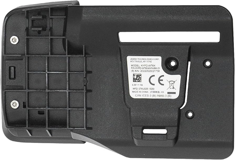 WT6300 Wearable External Keyboard for Zebra WT6300 Computer Specification Sheet – Scanner Housing – WT6X Series Keypad Assembly (Include Alphanumeric and Function),P/N:KYPD-WT6XANFASM-01