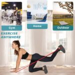 Alllvocles Resistance Band, Pull Up Bands, Pull Up Assistance Bands, Workout Bands, Exercise Bands, Resistance Bands Set for Legs, Working Out, Muscle Training, Physical Therapy, Shape Body, Men Women