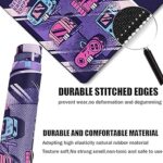 Japanese Comic Large Gaming Mouse Pad with Stitched Edges, Durable Non-Slip Natural Rubber Base, (31.5X15.7 Inch) Waterproof Laptop Pad Mat for Esports Pros/Gamer/Desktop/Office/Home