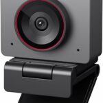 OBSBOT Meet 2-4K Webcam for PC with 1/2″ Sensor, AI Framing & Autofocus, Beauty Mode, Lightweight, Gesture Control, HDR, Dual Microphone, 60 FPS, Web Cam for Streaming, Meeting, Gaming. (Space Grey)